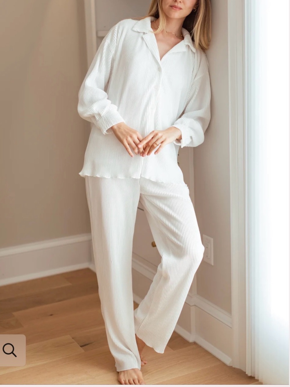 [LIKE NEW] Waverles Pleated Bridal Set XXL